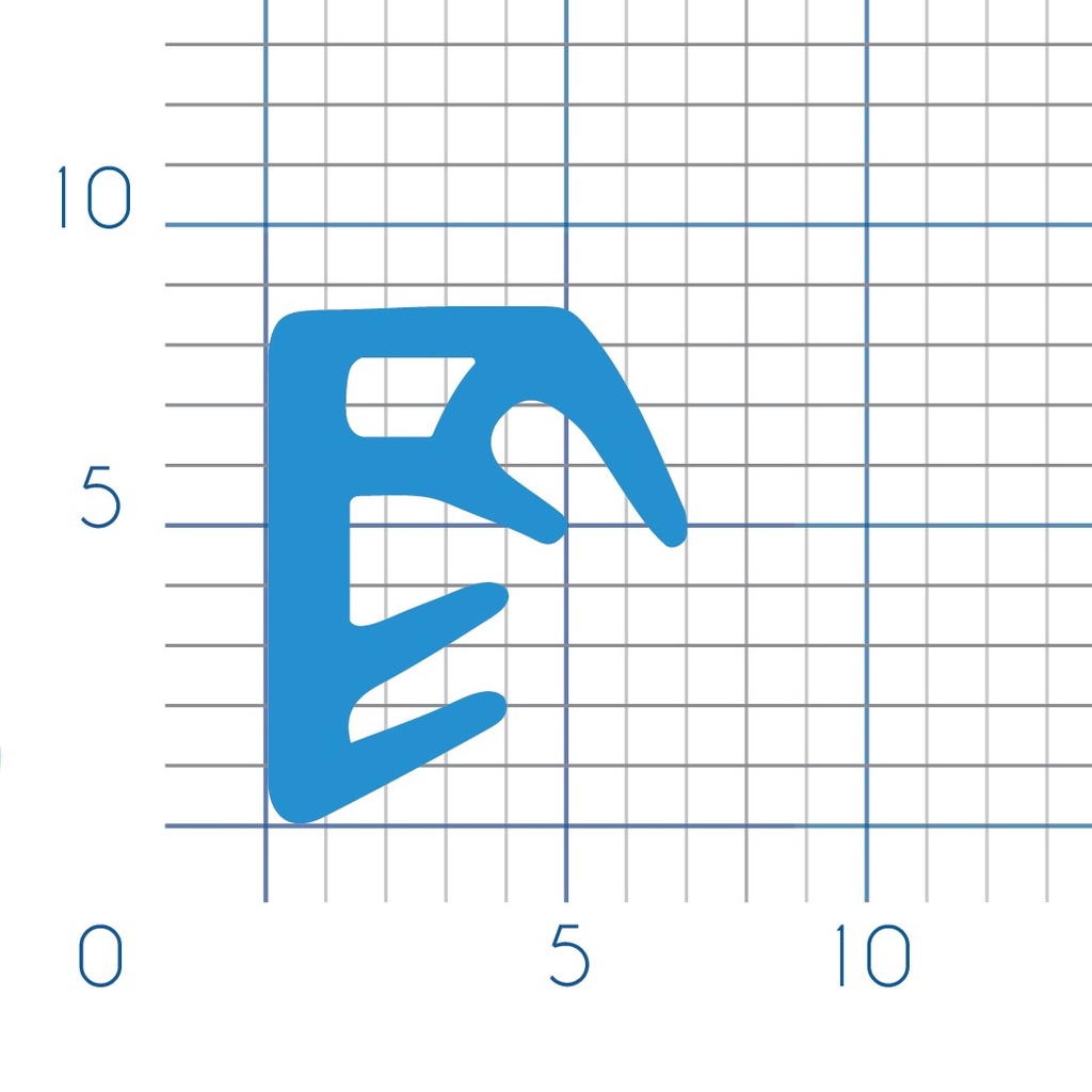 P79 - TPE profile for wooden frame - 7x9mm