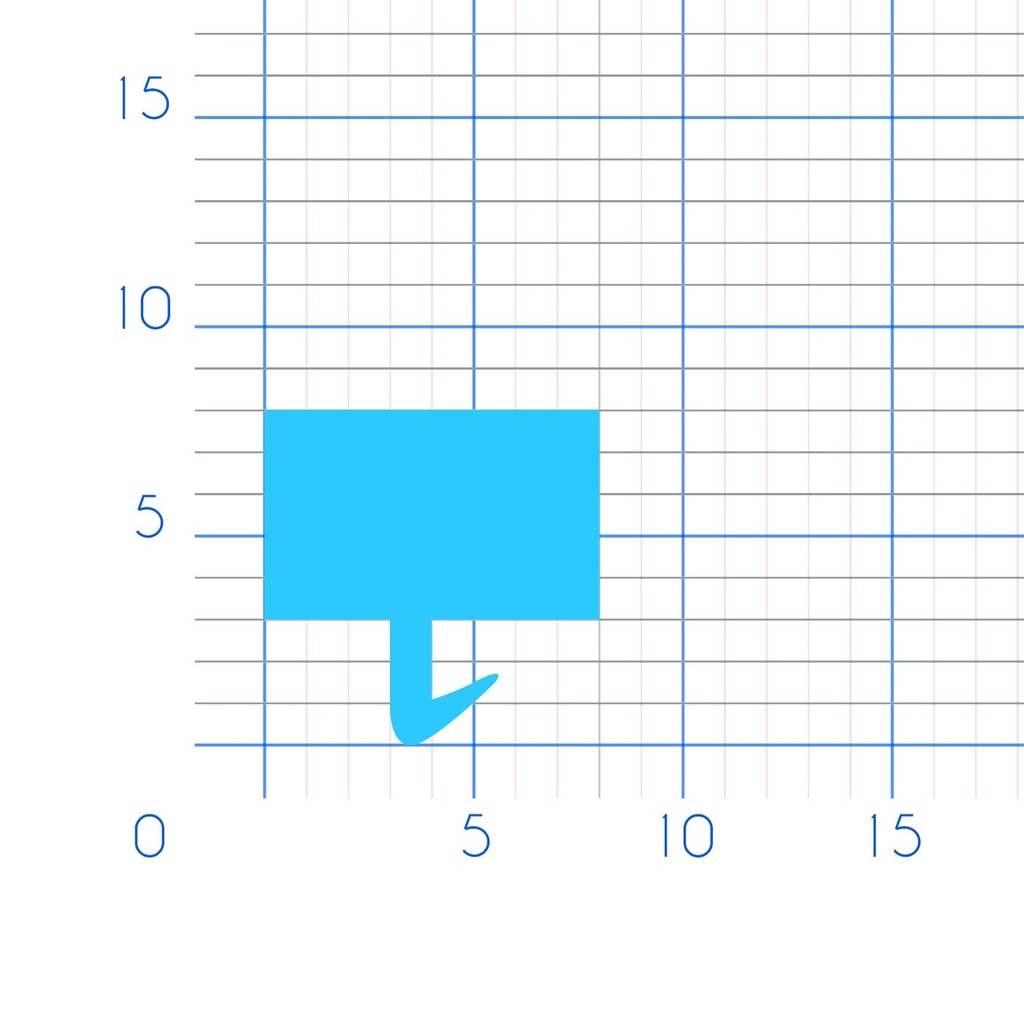 P15 - Stopper profile - 8x8mm