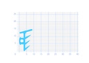 P46 - TPE profile for PVC frame - 9x15mm