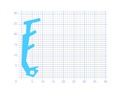 P58 - TPE profile for PVC frame - 9x28mm