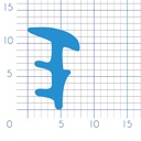 P77 - EPDM rubber glazing seal - 12,4x7,8mm