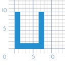 P117 - Rubber U profile - 8x10mm