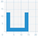 P148 - Rubber U profile - 15x13mm