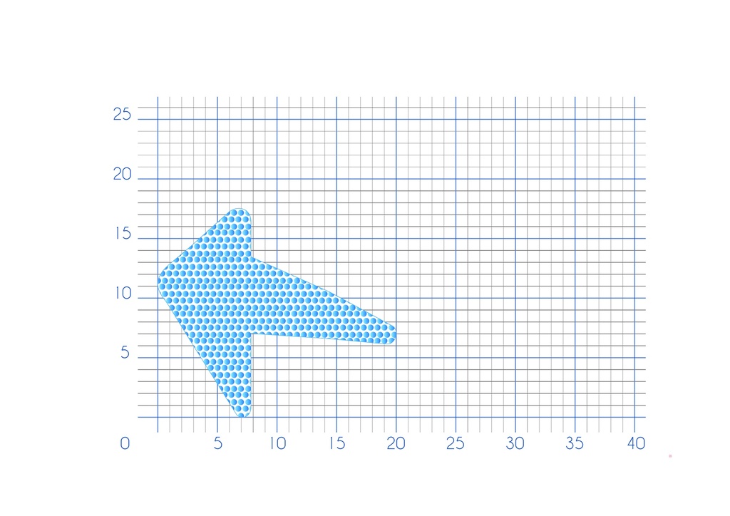 P168 - "Arrow-shaped" foam rubber profile - 20x17,6mm