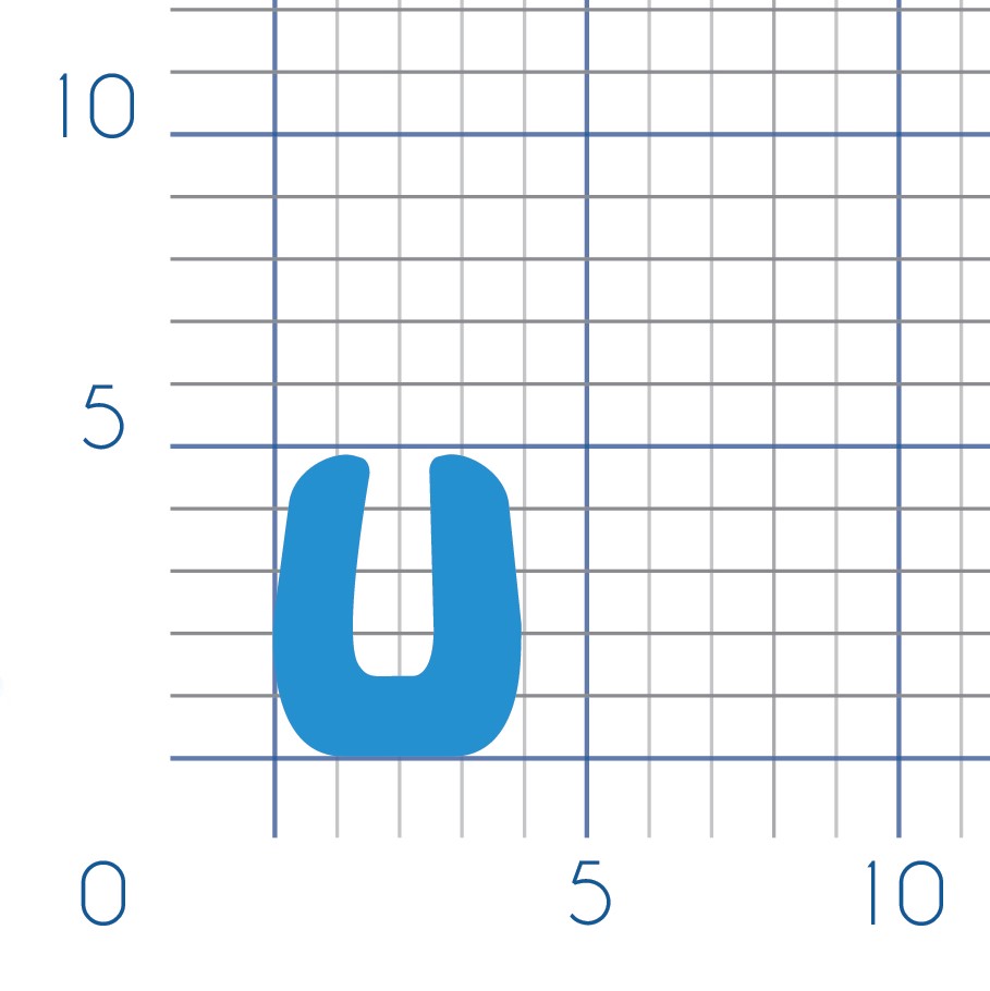 P200 - Rubber U profile - 4x5mm