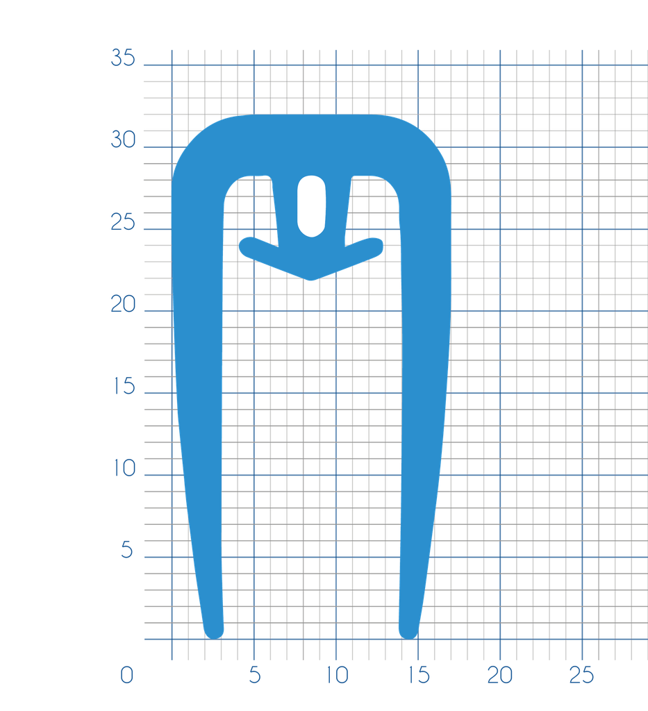 P234 - Double TPE seal for veranda frame and greenhouse