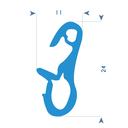 P181 - TPE profile for aluminium frame - 11x24mm (copie)