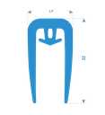 P234 - Double TPE seal for veranda frame and greenhouse (copie)