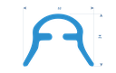 P236 - Cap seal for veranda frame and greenhouse