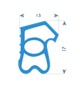 P188 - TPE profile for alluminium frame - 18x12mm (copie)